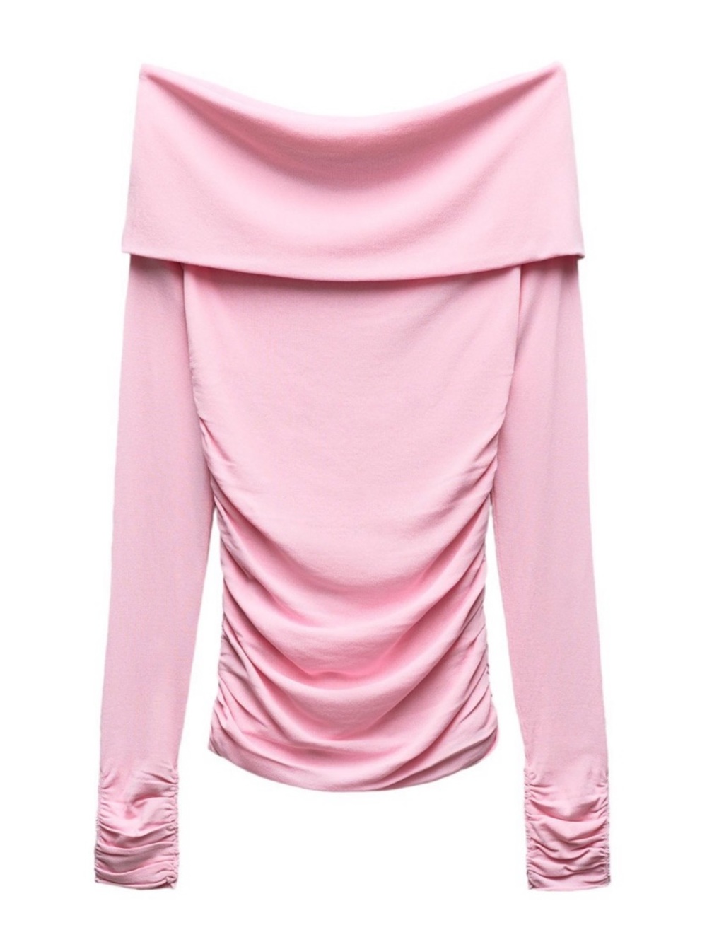 BNWT Zara Draped Off-the-Shoulder Top
